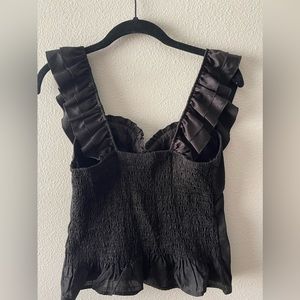 Black XOXO Corset Top